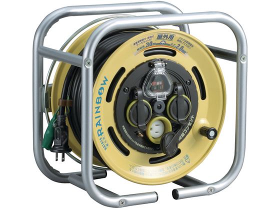 ハタヤ 段積みリールケーブルタイプ 漏電遮断器付 接地付温度センサー付 DSBE-30KC ハタヤ 段積みリールケーブルタイプ 漏電遮断器付 接地付温度センサー付 DSBE-30KC