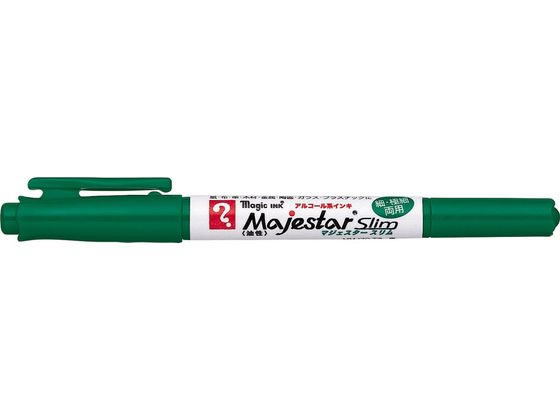 寺西化学工業 マジックインキ マジェスタースリム 緑 MMJ70-T4