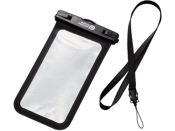 エレコム スマートフォン用防水ケース IPX8 P-WPSN04BK