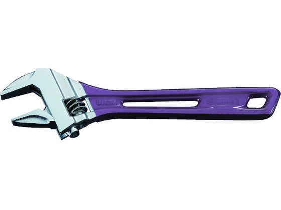 エビ ハイブリッドモンキーレンチ スケルトン バイオレット 150mm UM24V エビ ハイブリッドモンキーレンチ スケルトン バイオレット 150mm UM24V