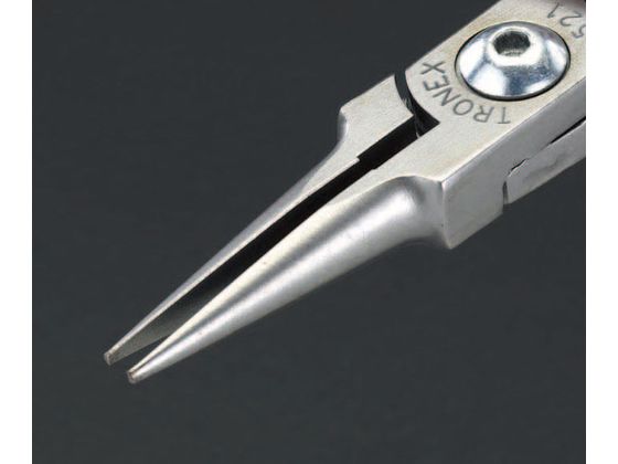 エスコ　EA537KV-2 135mm 精密用プライヤー(ESD/半丸) ESCO(エスコ) 135mm 精密用プライヤー(ESD⁄半丸) EA537KV-2 [ZES015671]