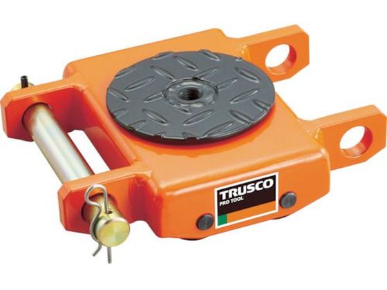 TRUSCO オレンジローラー ウレタン車輪付 低床型 3TON TUW-3T