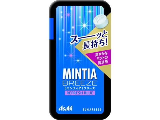 アサヒグループ食品 ミンティア ブリーズ リフレッシュブルー 30粒 アサヒグループ食品 ミンティア ブリーズ リフレッシュブルー 30粒
