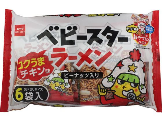 おやつカンパニー ベビースターラーメン コクうまチキン味 6袋 おやつカンパニー ベビースターラーメン コクうまチキン味 6袋