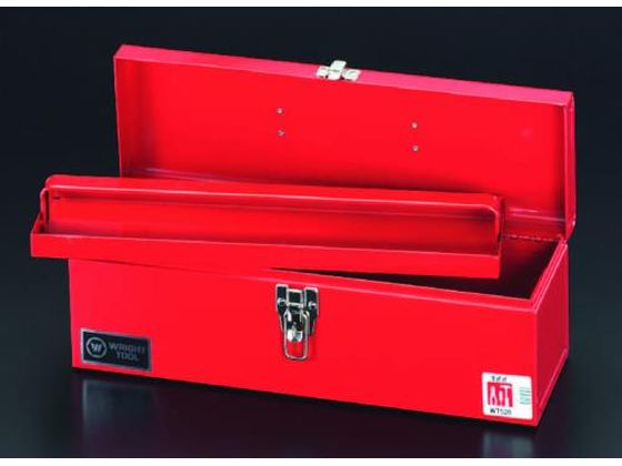 エスコ 工具箱 スティール製 483×152×165mm EA504AC-21