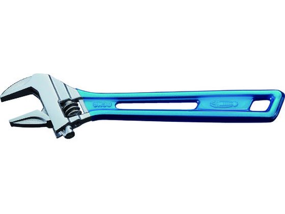 エビ ハイブリッドモンキーレンチ スケルトン ブルー 200mm UM30B エビ ハイブリッドモンキーレンチ スケルトン ブルー 200mm UM30B