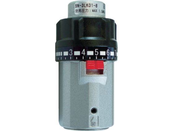 日本精器 手元減圧弁8A1.0MPa仕様カップリング付 BN-3LK01-8-SP 日本精器 手元減圧弁8A1.0MPa仕様カップリング付 BN-3LK01-8-SP