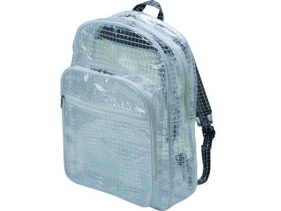 TRUSCO エンジニアクリアバッグ リュック420×300×100 TDEB100R TRUSCO エンジニアクリアバッグ リュック420×300×100 TDEB100R