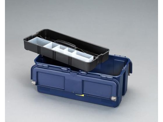 エスコ 工具箱 中皿付 475×240×190mm EA505RA-20