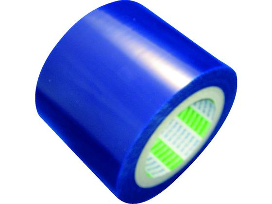 日東 アルミサッシ用表面保護フィルム 100mm×100m ライトブルー