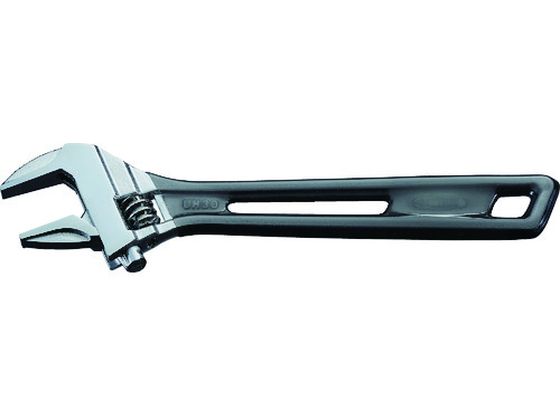エビ ハイブリッドモンキーレンチ スケルトン スモーク 200mm UM30S エビ ハイブリッドモンキーレンチ スケルトン スモーク 200mm UM30S