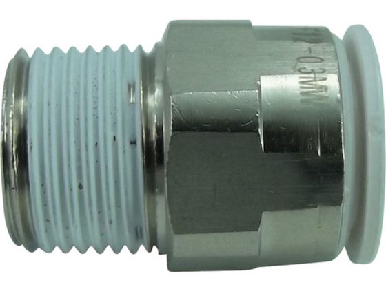 チヨダ ファイブメイルコネクタ W(白)12mm・R3/8 F12-03MW チヨダ ファイブメイルコネクタ W(白)12mm・R3/8 F12-03MW