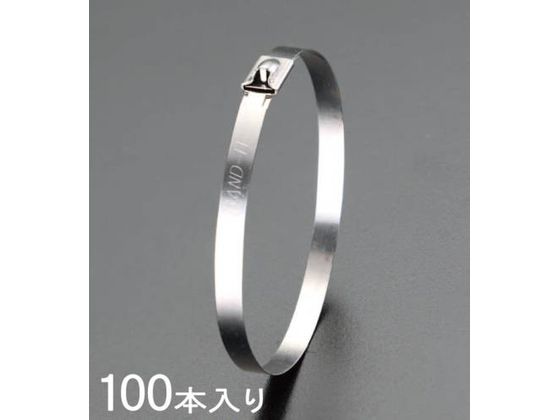 エスコ 結束バンド SUS304 100本 4.6×260mm EA463FM-12