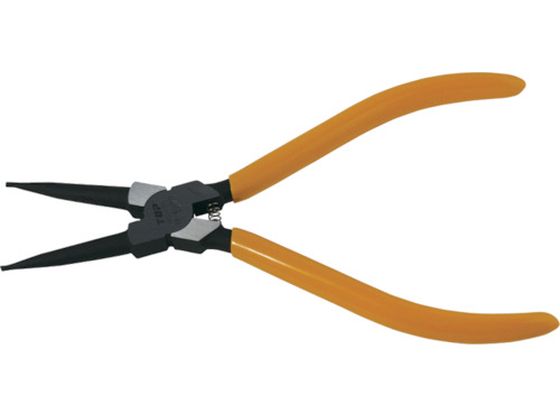 ●型番：HS-125●リング使用範囲（ｍｍ）：１２〜２５●全長（ｍｍ）：１４０●爪先端径（ｍｍ）：１．３●爪形状：直爪●ばね付●ビニールグリップ付●ＳＣＭ４４０●スナップリングを必要以上に拡大（軸用）