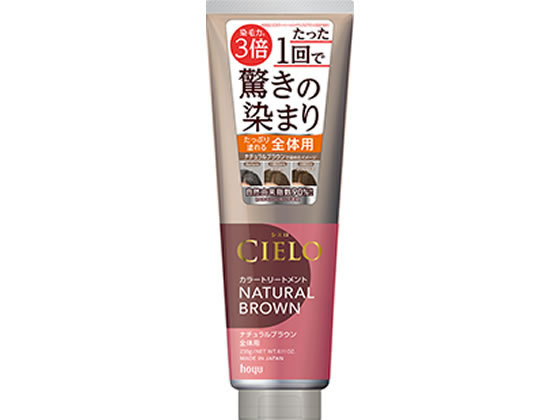 ホーユー シエロ カラートリートメント 全体用 ナチュラルブラウン(230g)