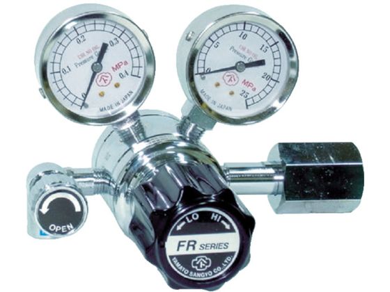 ヤマト 分析機用二段圧力調整器 FR-1B FR1BTRC12