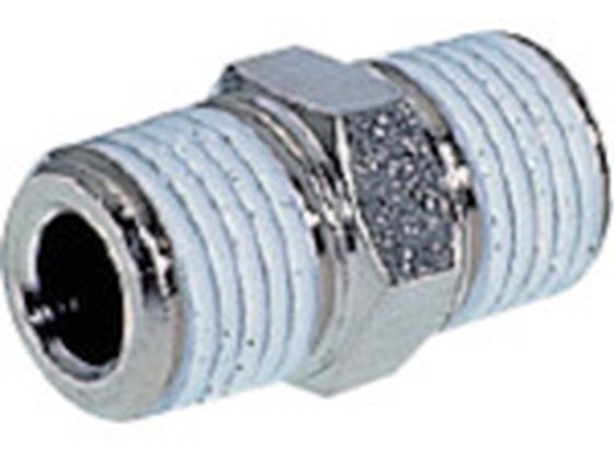 チヨダ ニップルメッキ付 R3／8・R3／8 N-3M-3M-N