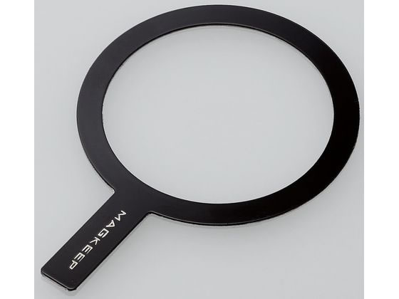 エレコム MAGKEEP メタルリングステッカー AMS-MAGSTBK エレコム MAGKEEP メタルリングステッカー AMS-MAGSTBK