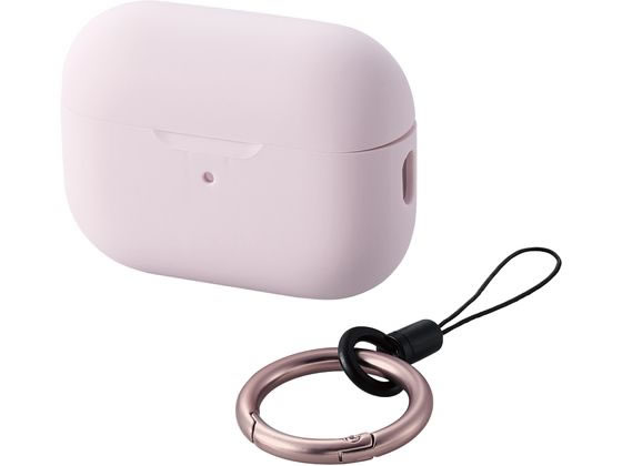 エレコム AirPods Pro 第2世代用シリコンケース AVA-AP4SCPN