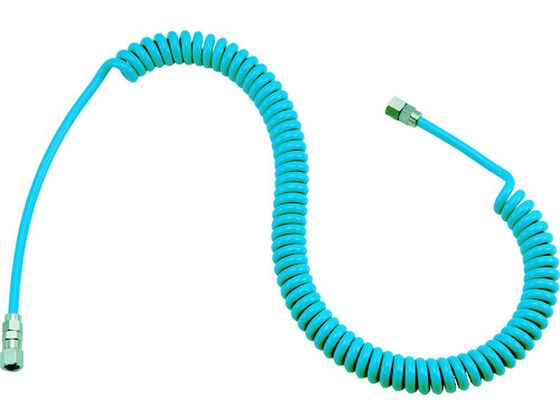 TRUSCO ウレタンコイルホース細巻 ストレート型 2.9m CHA-600 TRUSCO ウレタンコイルホース細巻 ストレート型 2.9m CHA-600