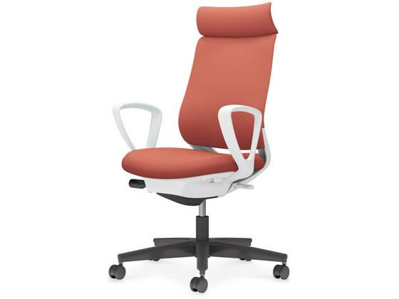 コクヨ ミトラ2 布 アディショナルサークル肘 黒脚本体白ソフトテラコッタ コクヨ ミトラ2 布 アディショナルサークル肘 黒脚本体白ソフトテラコッタ