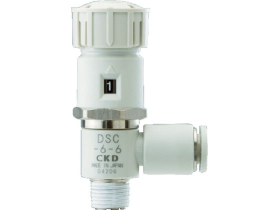 CKD ダイヤル付スピードコントローラ DSC-8-10 CKD ダイヤル付スピードコントローラ DSC-8-10