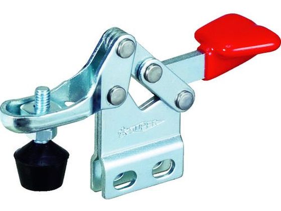 スーパー 下方押え型トグルクランプ(水平ハンドル式)全長:78mm 締付力:0.3kN TD08S スーパー 下方押え型トグルクランプ(水平ハンドル式)全長:78mm 締付力:0.3kN TD08S