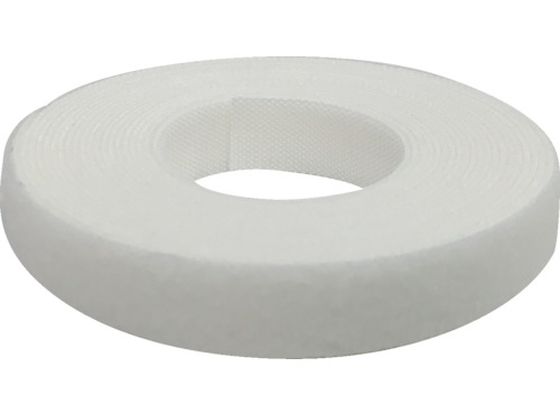 ユタカメイク マジックテープ 超薄型マジックバンド 10mm×3m ホワイト