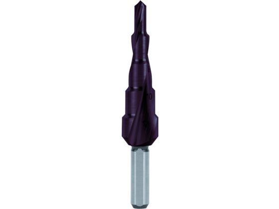 RUKO スパイラルステップドリル 12mm チタンアルミニウム 101050-5F RUKO スパイラルステップドリル 12mm チタンアルミニウム 101050-5F
