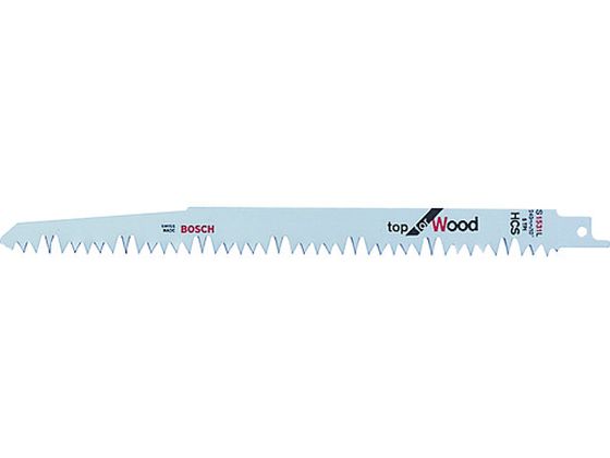 ボッシュ セーバーソーブレード (5枚入) 全長240mm S1531L ボッシュ セーバーソーブレード (5枚入) 全長240mm S1531L