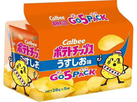 カルビー ポテトチップス うすしお味 ゴー5パック カルビー ポテトチップス うすしお味 ゴー5パック