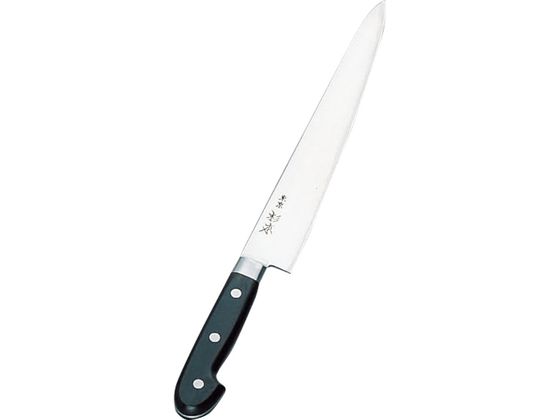杉本 ツバ付高級炭素鋼 筋引 24cm 2524