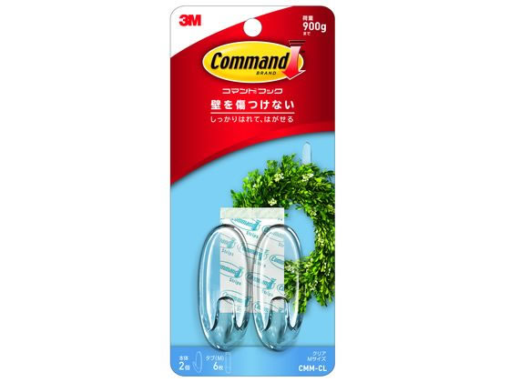 3M コマンドフック クリア Mサイズ CMM-CL 3M コマンドフック クリア Mサイズ CMM-CL