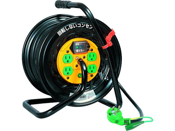 日動 電工ドラム マジックリール 100V アース漏電しゃ断器付 30m TZ-EB34 日動 電工ドラム マジックリール 100V アース漏電しゃ断器付 30m TZ-EB34