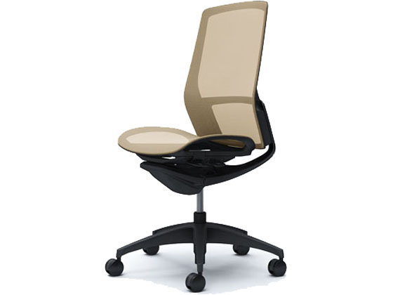 オカムラ フィノラ ハイバック 座メッシュ 肘無し ベージュ C735MR オカムラ フィノラ ハイバック 座メッシュ 肘無し ベージュ C735MR