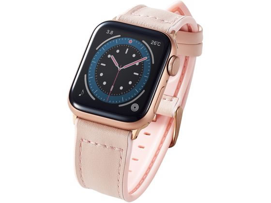 エレコム Apple Watch用ハイブリッドレザーバンド AW-41BDLHVPN エレコム Apple Watch用ハイブリッドレザーバンド AW-41BDLHVPN