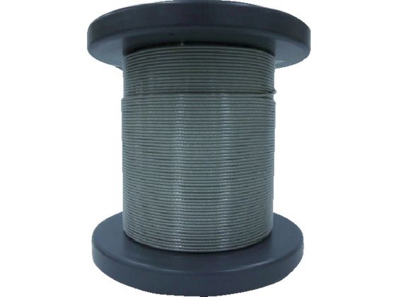 O. C.R SUSワイヤロープ1.00／1.20mm 7×7 50m巻コート付(クリアー)