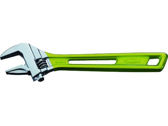 エビ ハイブリッドモンキーレンチ スケルトン イエロー 200mm UM30Y エビ ハイブリッドモンキーレンチ スケルトン イエロー 200mm UM30Y