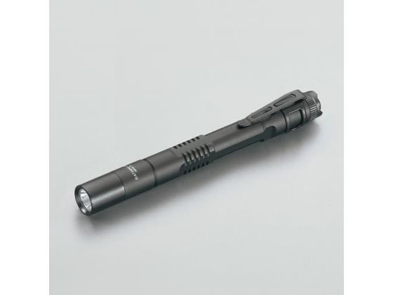 ●カラー：ブラック●光源：白色ＬＥＤ１灯●明るさ：１９０ルーメン（強）１３ルーメン（弱）１９０ルーメン（点滅）●電池寿命（時間）：約５（強）約４８（弱）約５（点滅）●使用電池：単４電池×２本（付属）●