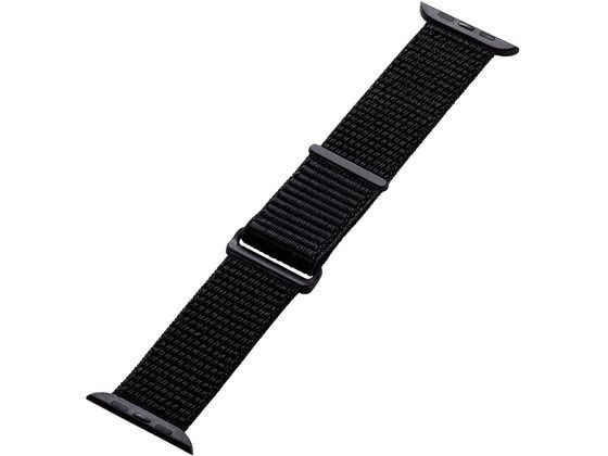 エレコム Apple Watch用ファブリックバンド AW-45BDFBBK エレコム Apple Watch用ファブリックバンド AW-45BDFBBK