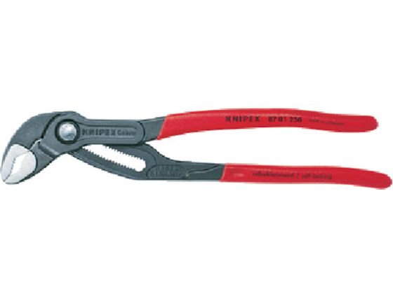 KNIPEX ウォーターポンププライヤー コブラ 250mm 8701-250 KNIPEX ウォーターポンププライヤー コブラ 250mm 8701-250