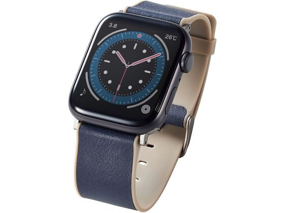 エレコム Apple Watch MINIOレザーバンド AW-45BDMNONV エレコム Apple Watch MINIOレザーバンド AW-45BDMNONV