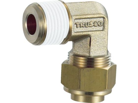 TRUSCO クイックシール継手 エルボ φ6 呼びR1／4 TSA-6-02L