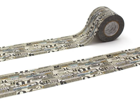 カモ井 mt for PACK 英字新聞コラージュ MTPACK24 カモ井 mt for PACK 英字新聞コラージュ MTPACK24