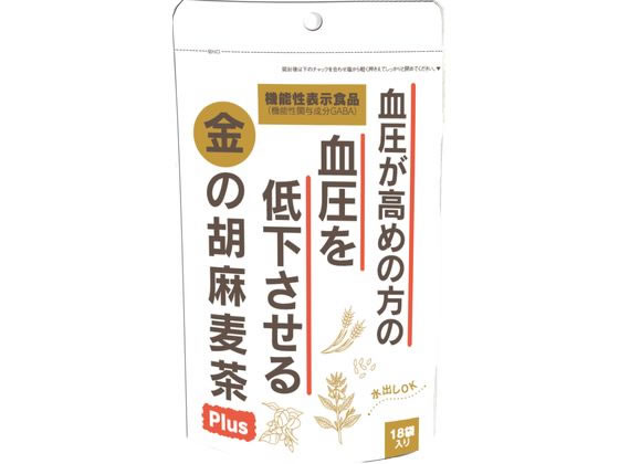 小川生薬 金の胡麻麦茶Plus 18袋 小川生薬 金の胡麻麦茶Plus 18袋