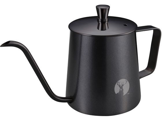 キャプテンスタッグ アルゴ 珈琲ドリップケットル 350ml ブラック キャプテンスタッグ アルゴ 珈琲ドリップケットル 350ml ブラック