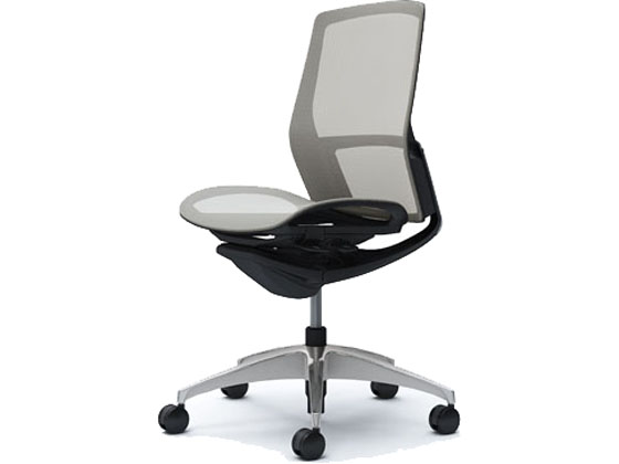 オカムラ フィノラ ミドルバック 座メッシュ 肘無し Lグレー C731BR オカムラ フィノラ ミドルバック 座メッシュ 肘無し Lグレー C731BR
