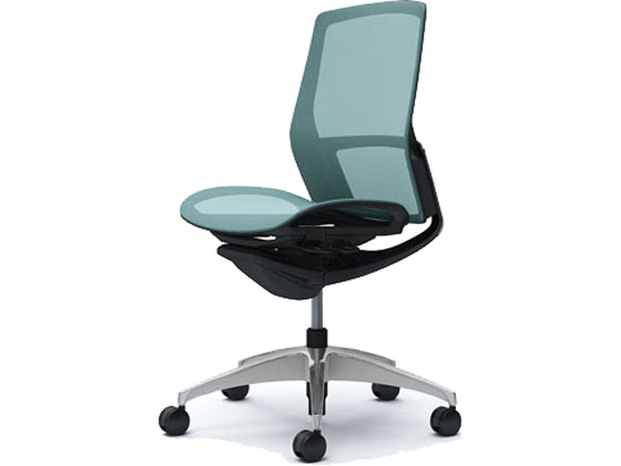 オカムラ フィノラ ミドルバック 座メッシュ 肘無し セージ C731BR オカムラ フィノラ ミドルバック 座メッシュ 肘無し セージ C731BR