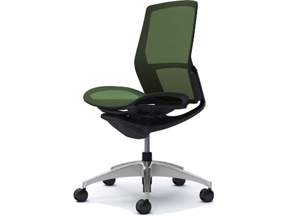 オカムラ フィノラ ミドルバック 座メッシュ 肘無し Dグリーン C731BR オカムラ フィノラ ミドルバック 座メッシュ 肘無し Dグリーン C731BR