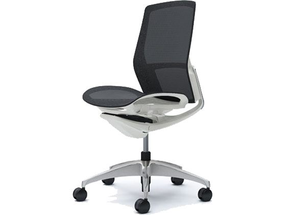 オカムラ フィノラ ミドルバック 座メッシュ 肘無し ブラック C731BW オカムラ フィノラ ミドルバック 座メッシュ 肘無し ブラック C731BW
